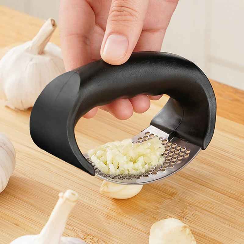 Prensa Manual De Ajo Acero Inoxidable