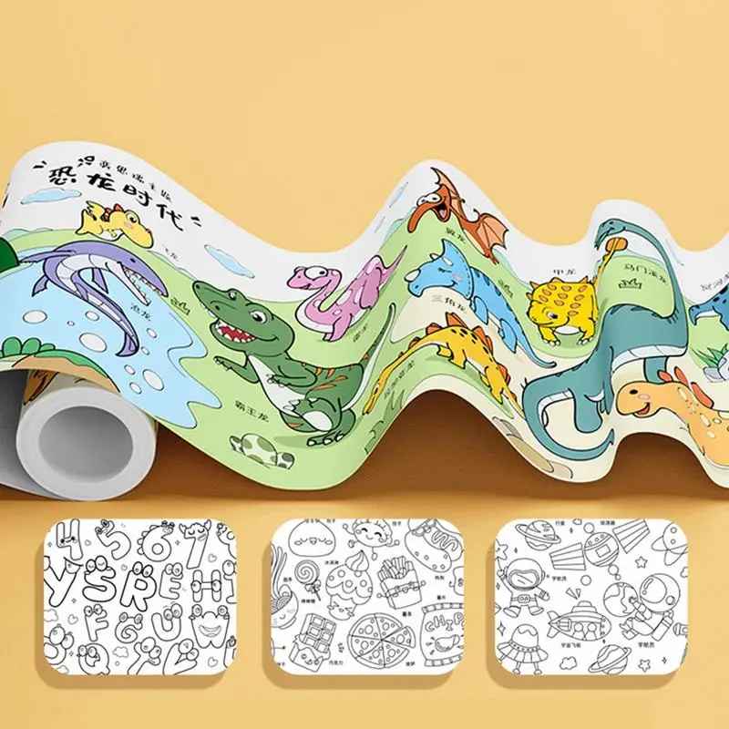 ¡OFERTA! Rollo Para Colorear Gigante - 3 Metros 🫢 🤩