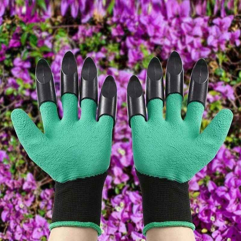 Guantes De Jardin Con Garras