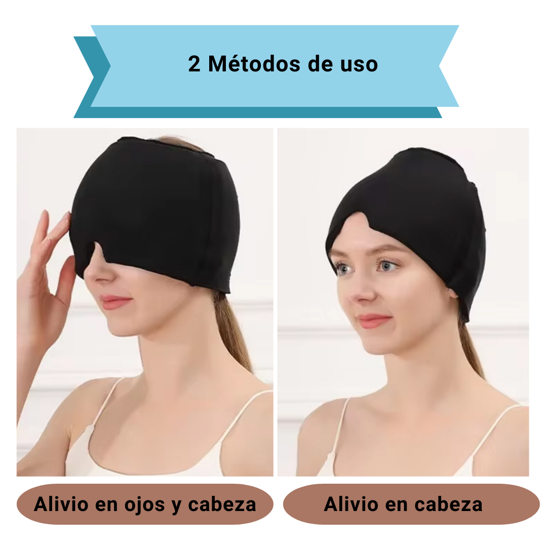 Gorra De Gel Frío Para El Dolor De Cabeza