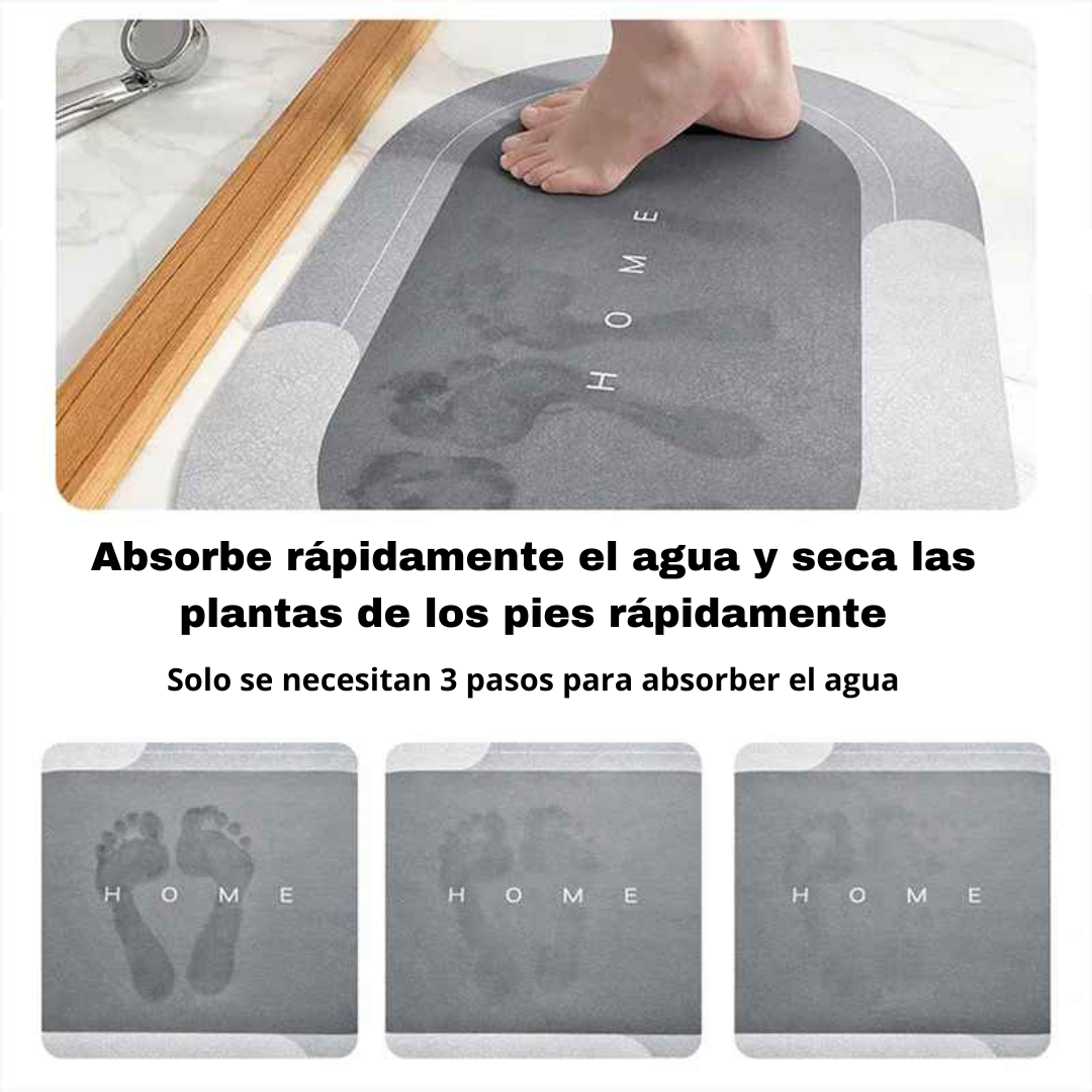 Alfombra Baño Antideslizante y Absorvente