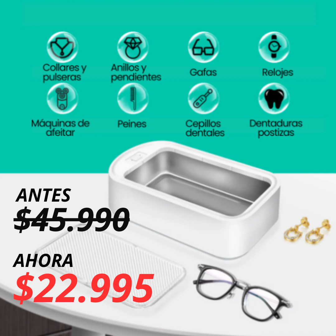 Limpiador De Joyas Ultrasónico Mediante Vibración